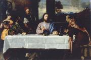 TIZIANO Vecellio The meal in Emmaus France oil painting artist
